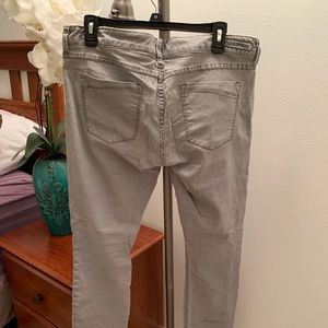 Express grey jean leggings